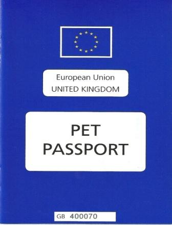 Pet travel documents